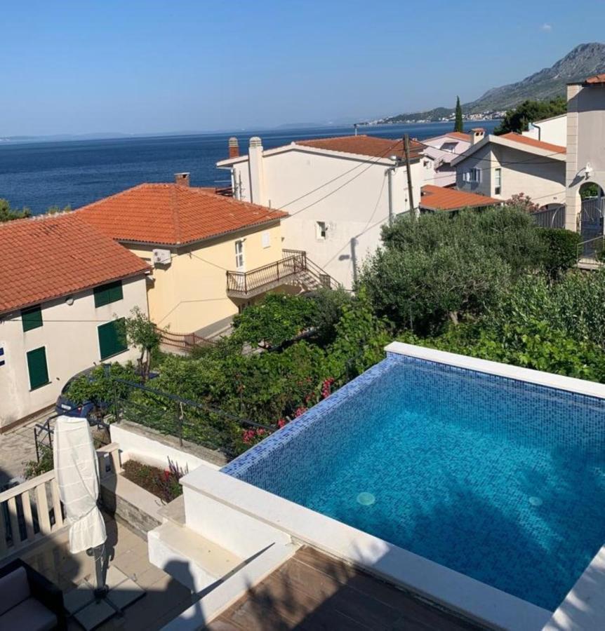 Apartments With Pool Vrdoljak Omiš Kültér fotó